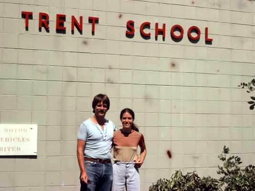 Американец со своей первой женой американкой