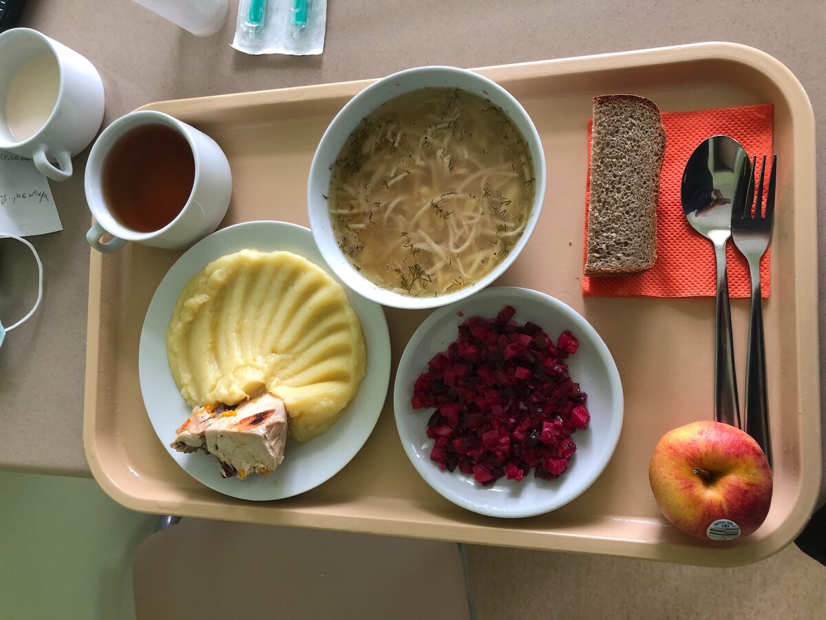 Порции были огромными. И все было ну очень вкусно 