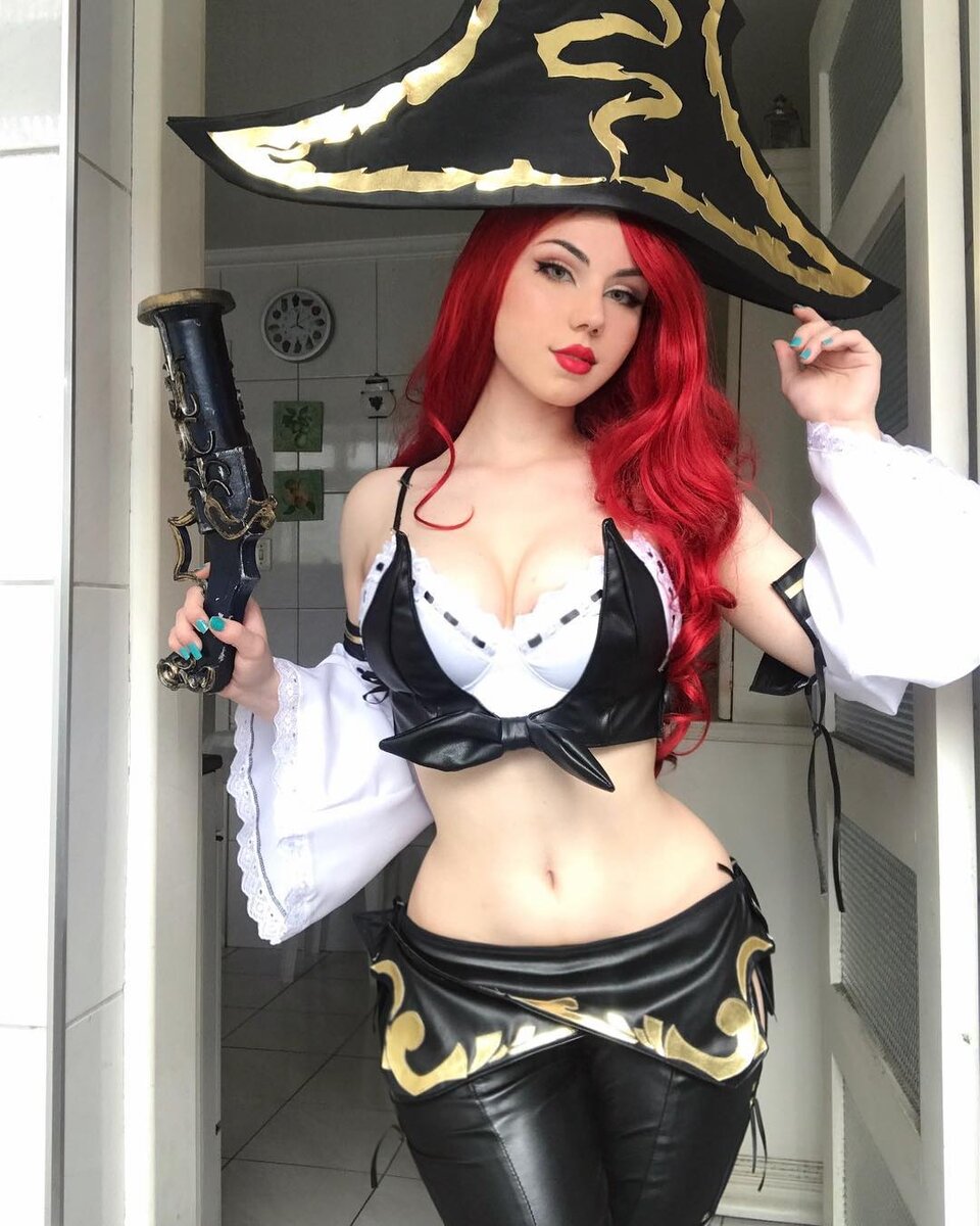 League of legends cosplay miss fortune tights