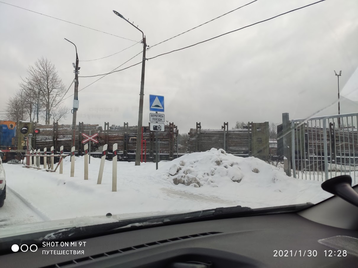 Промышленный район Светогорска. Фото автора (листайте галерею)