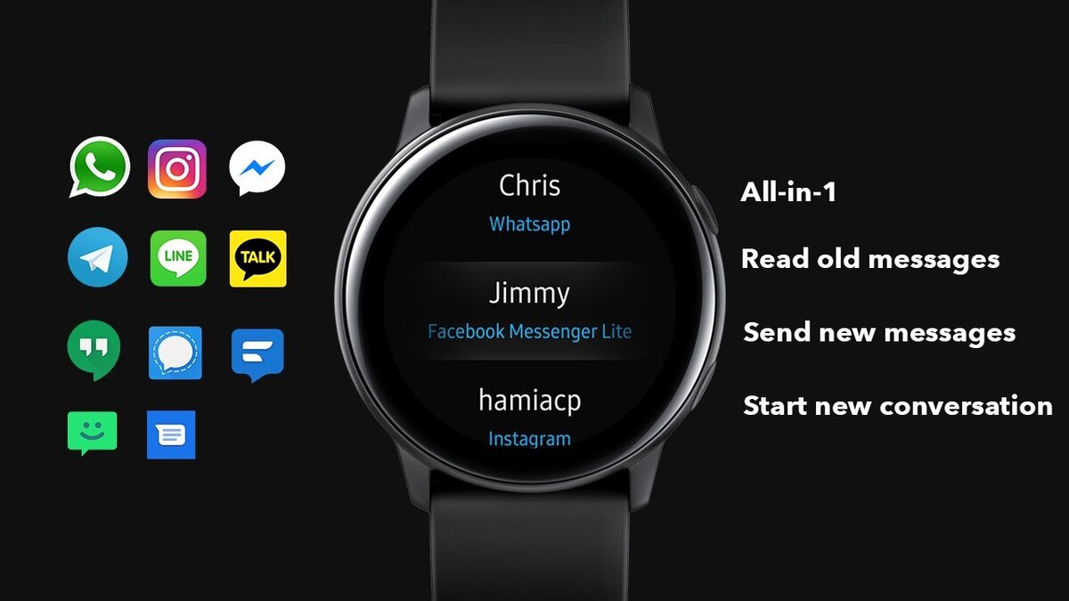 Galaxy wearable whatsapp online