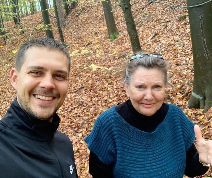 Мама Милоша осталась жить в Белграде ( фото из интернета )