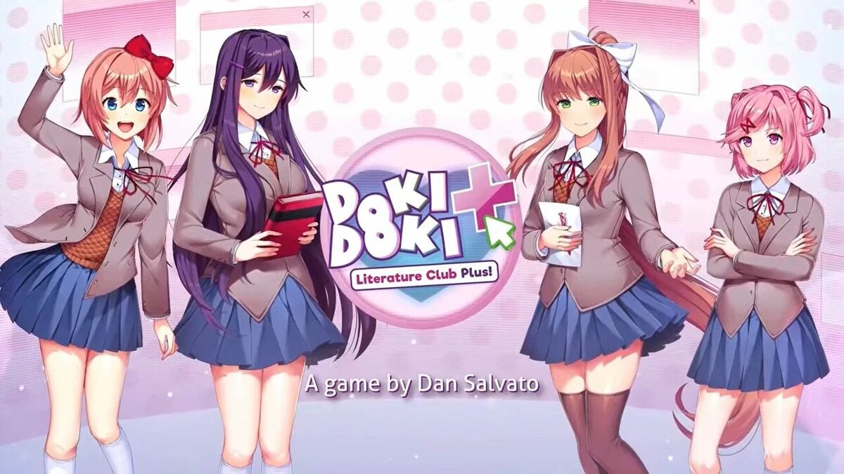 Doki Doki Literature Club Plus Анонсирован для Консолей и ПК. | Game Flow |  Дзен