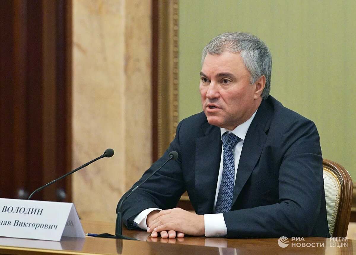 Источник сообщил о встрече спикера Госдумы Володина с руководством думских фракций