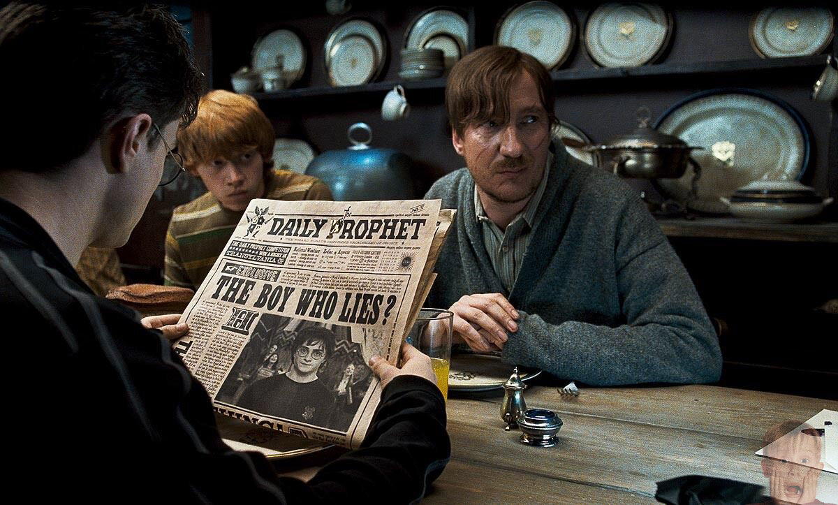 Кадр из фильма "Гарри Поттер и Орден Феникса"