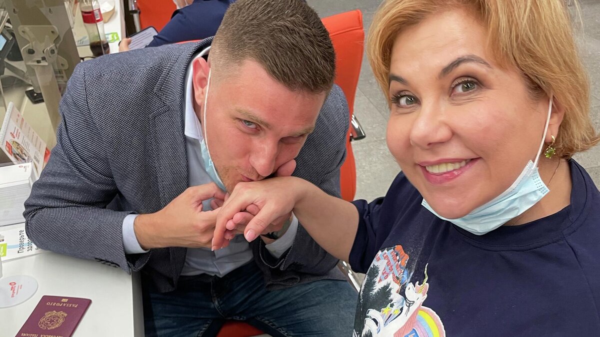 Марина считает, что ей повезло с избранником