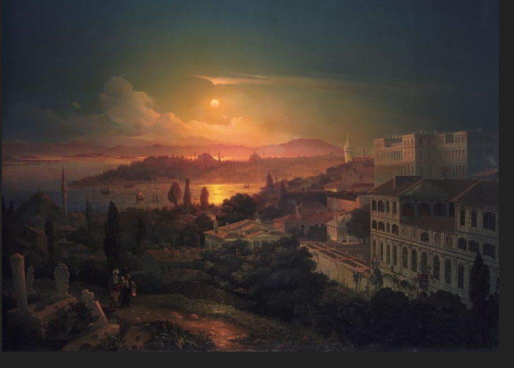 А.В. Дорогов. "Вид Константинополя"