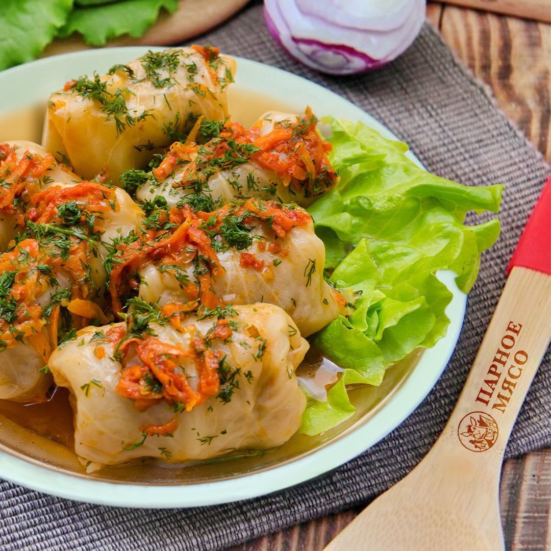 Тушеные голубцы. Заказать: https://parnoemjaso.ru/products/5941132001733