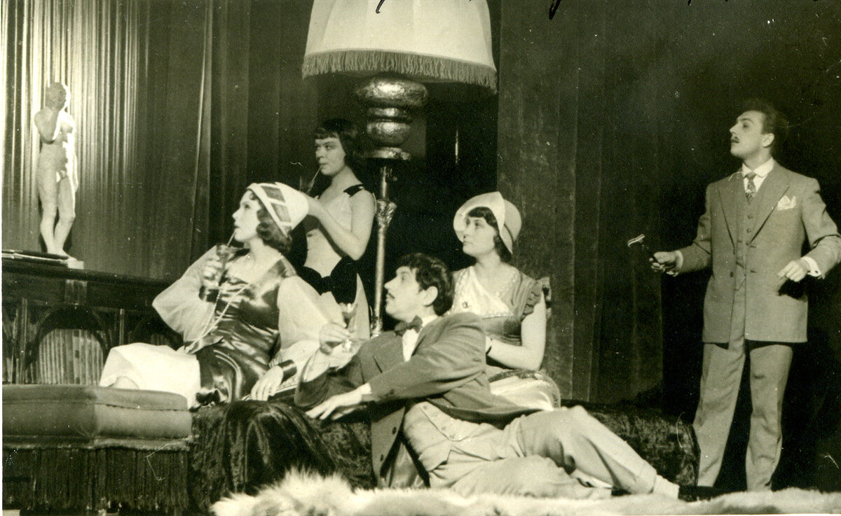 Ж.Дюваль "Мольба о жизни" сцена из спектакля