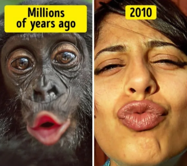 Губы бантиком