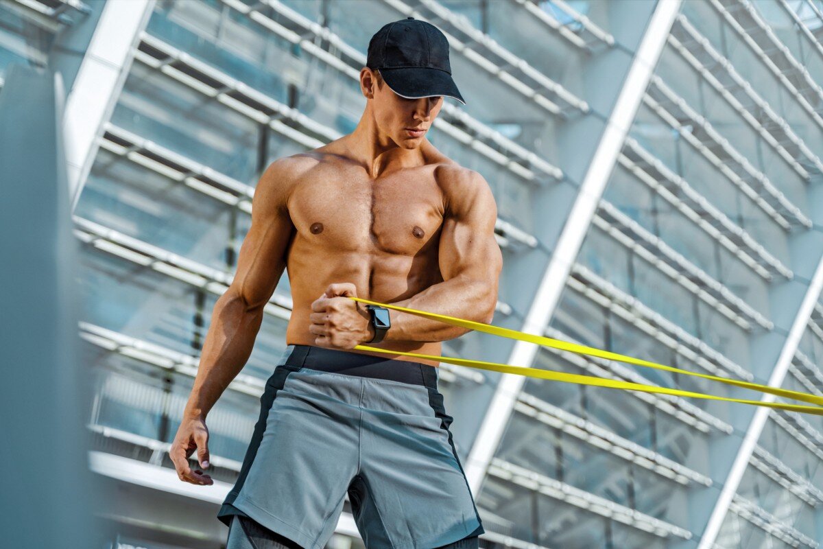 Lean muscular build