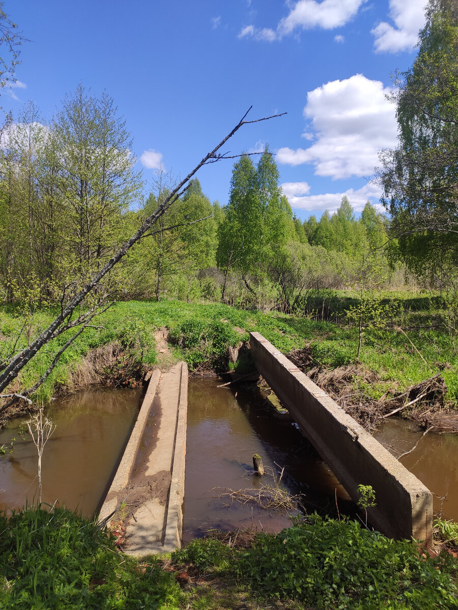 Мостик через р. Змейка недалеко от села Заречье (Владимирская область)