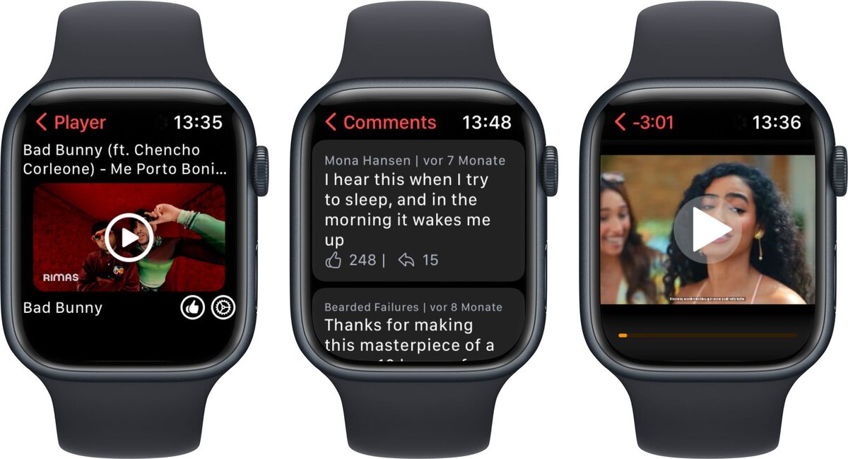 Youtube on apple watch series 4 sale