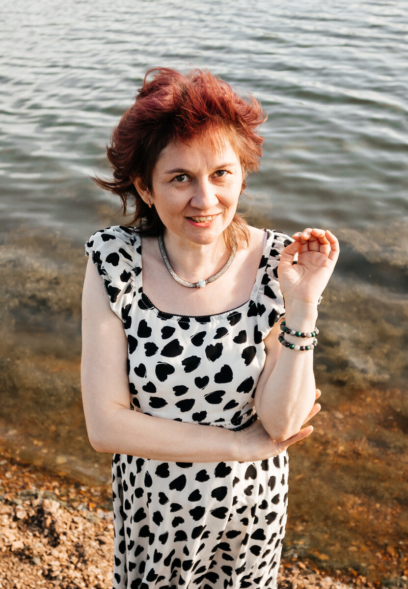 Модель Зульфия, парк Кашкадан в Уфе, май 2022