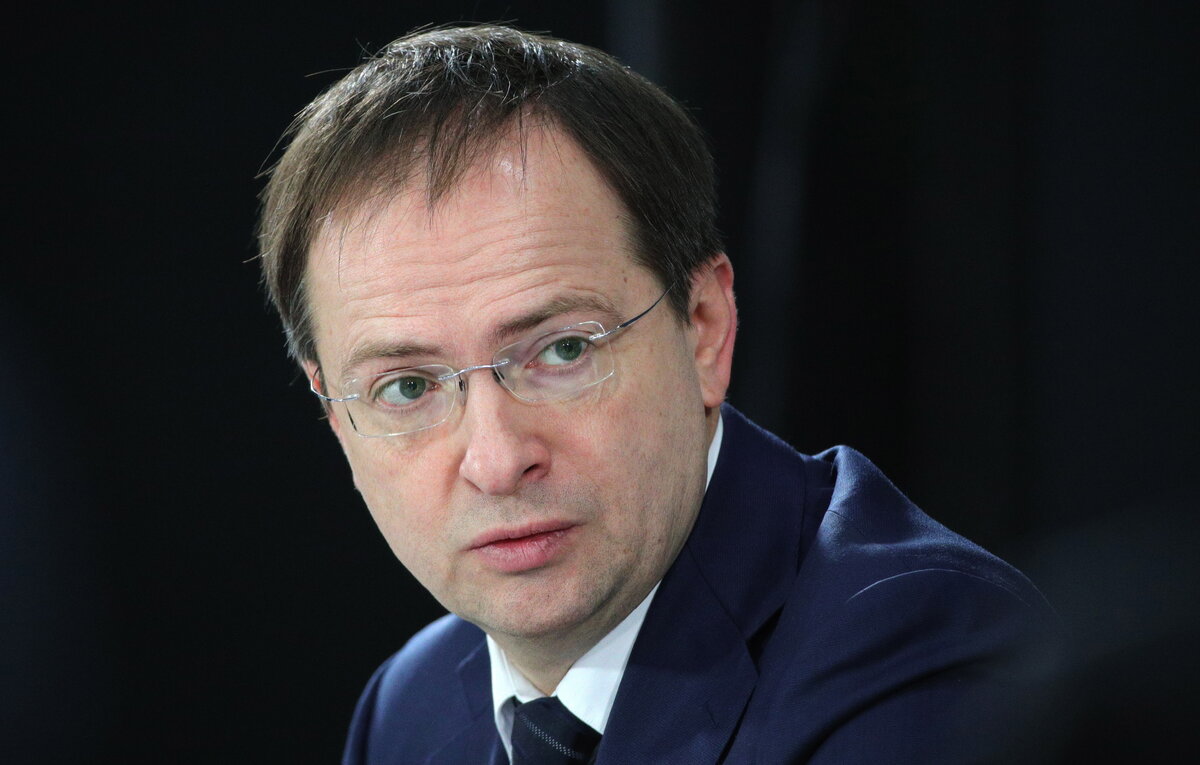    Помощник президента РФ, председатель Российского военно-исторического общества Владимир Мединский  Сергей Бобылев/ТАСС