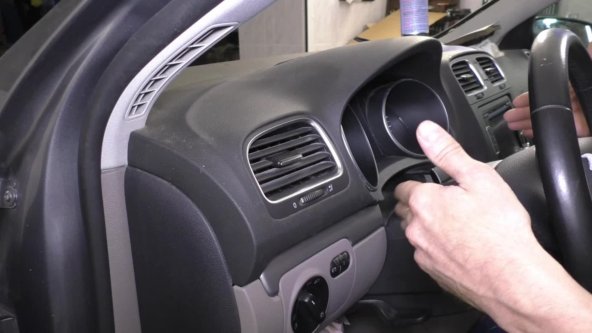 Как снять "торпедо" GOLF 6 PLUS. Эпилог. - Volkswagen Golf Plus, 1,4 л, 2010 год