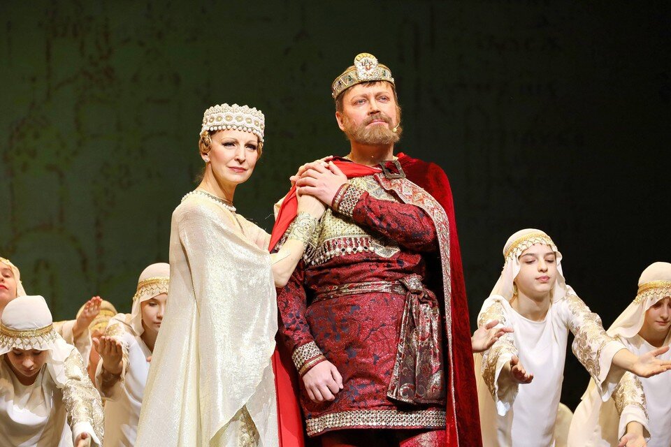     За театральный сезон 2022 года спектакль «Князь Владимир: самарская страница» показали 12 раз. Фото: Владимир Пермяков