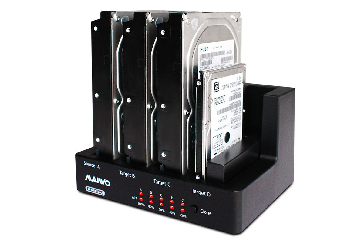 Док станция для жестких дисков 3.5