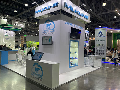 Экспозиция ООО "Милклайн" на выставке АГРОС 2023