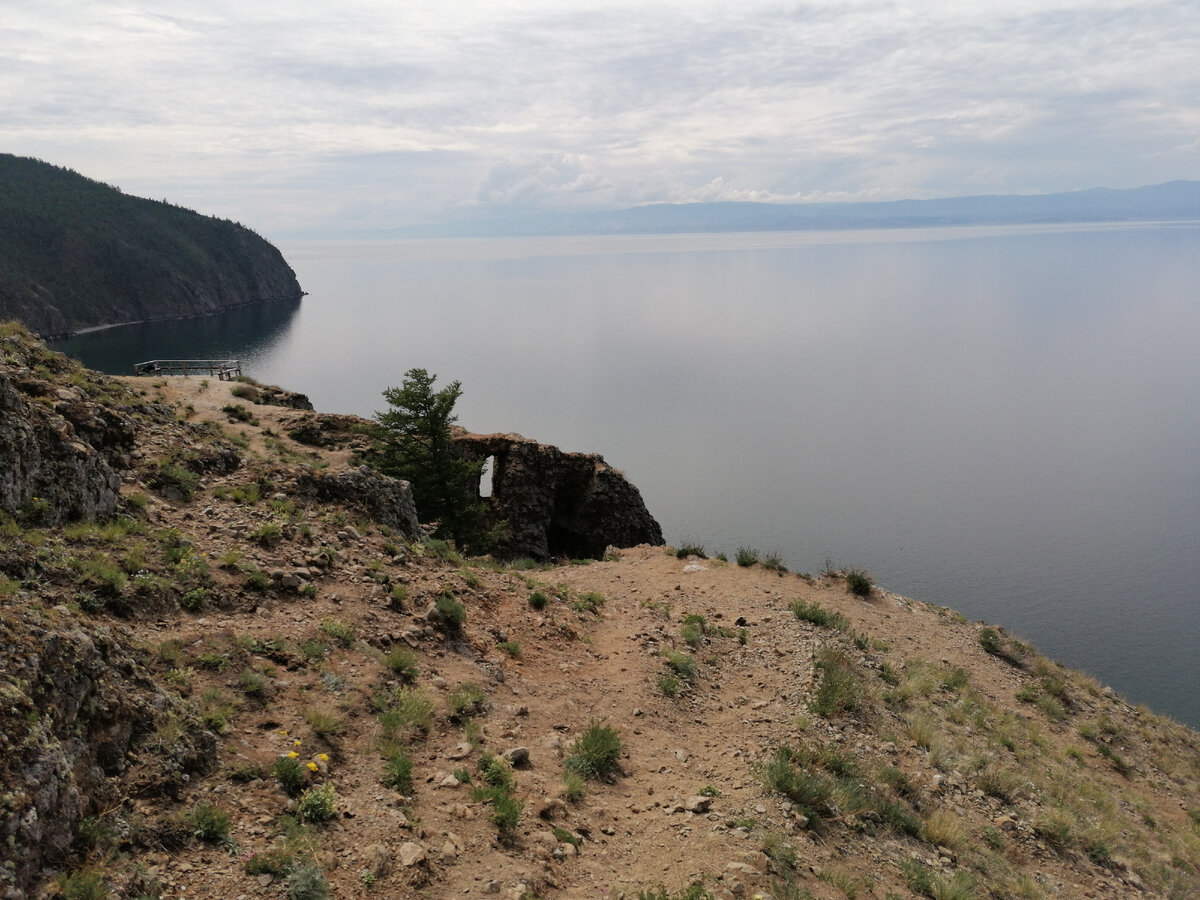 Остров Шарга Даган в проливе Малое море