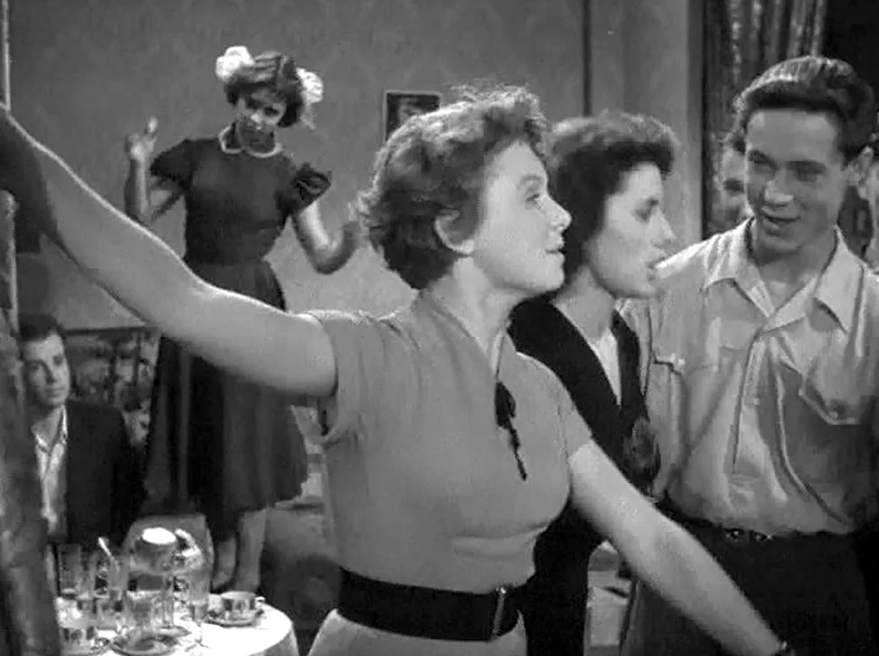 Кадр из фильма "Моя дочь" (1956), режиссёр Виктор Жилин