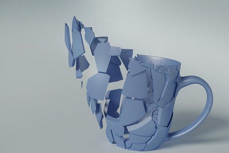 Разбитая чашка