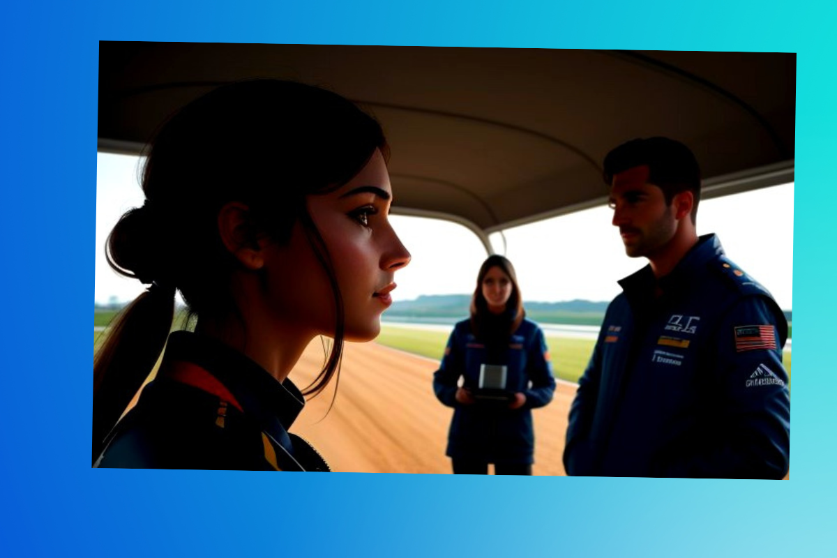 Мы познакомились на гонках