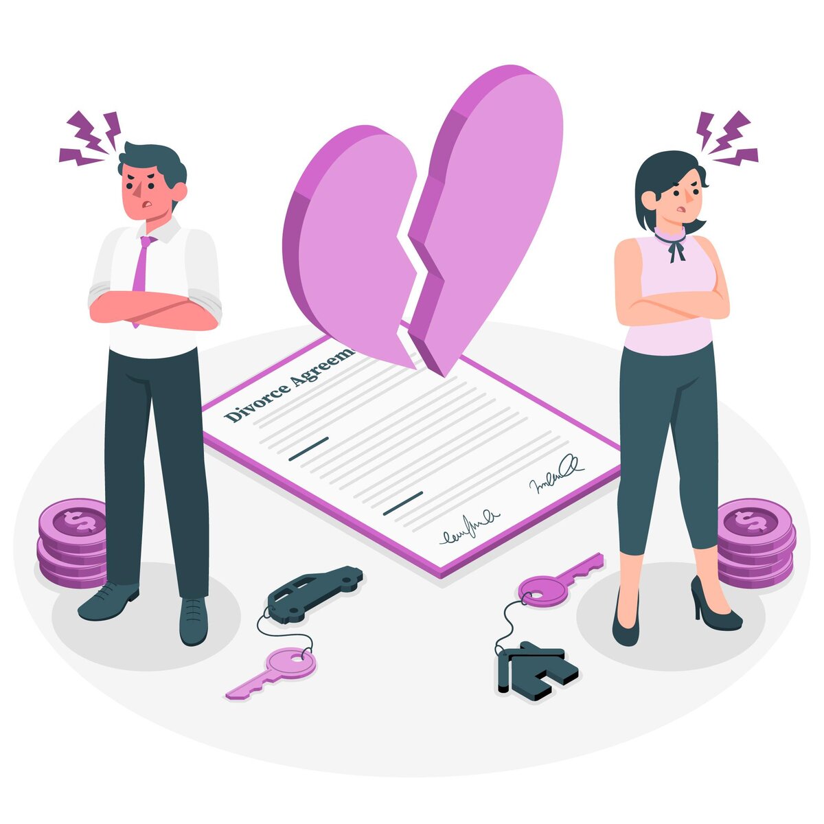 Источник картинки https://www.freepik.com/free-vector/divorce-concept-illustration_9420598.htm#query=%D0%B4%D0%B5%D0%BB%D0%B5%D0%BD%D0%B8%D0%B5&position=4&from_view=search&track=ais