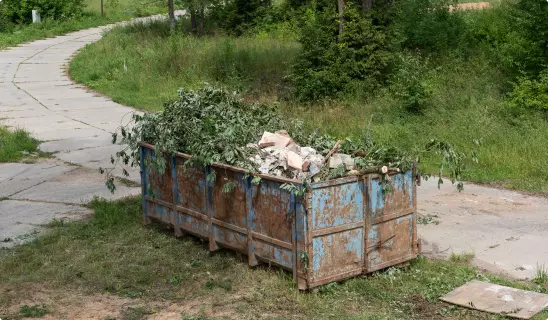 .Уборка участка от мусора, травы