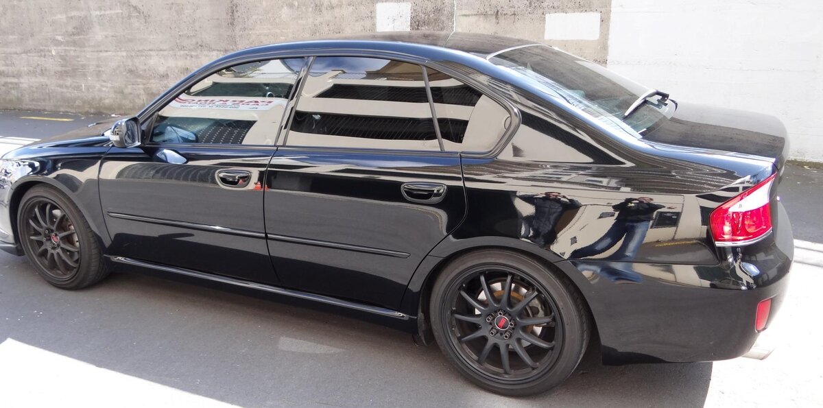 Результат покрытия кузова жидким стеклом