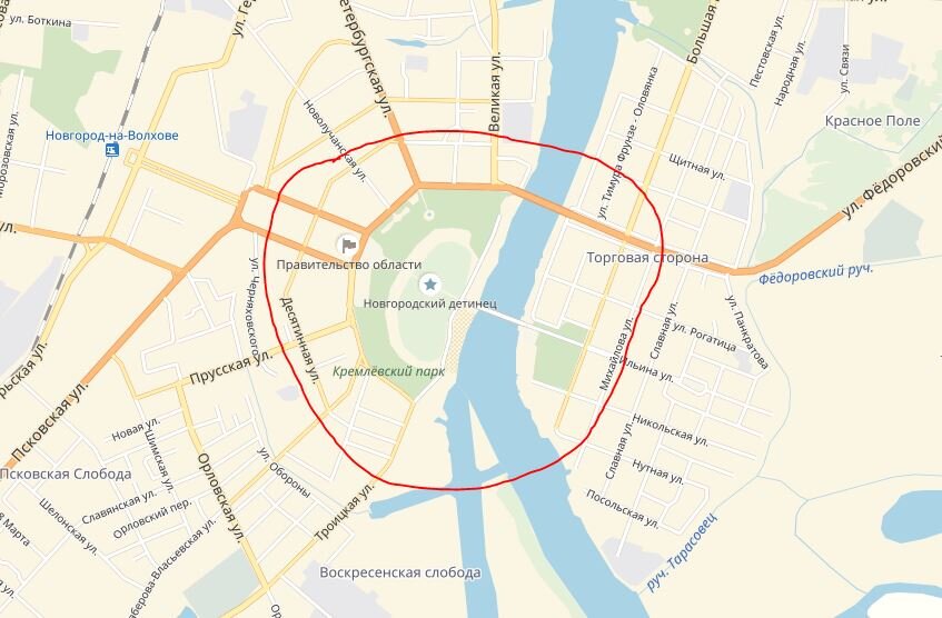 Скриншот, "Яндекс. Карты"