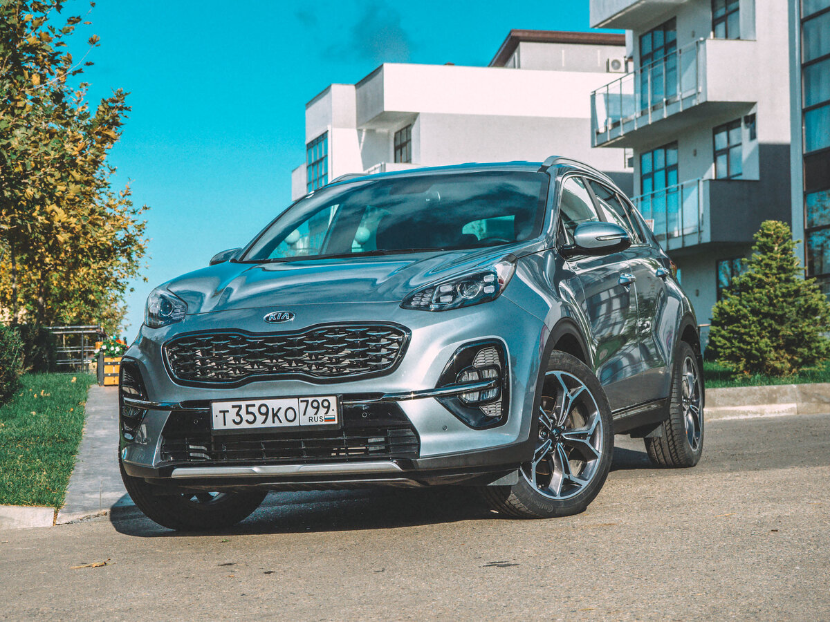 Автозапчасти - глушитель kia sportage