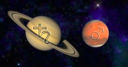 Секстиль Марс и Плутон
