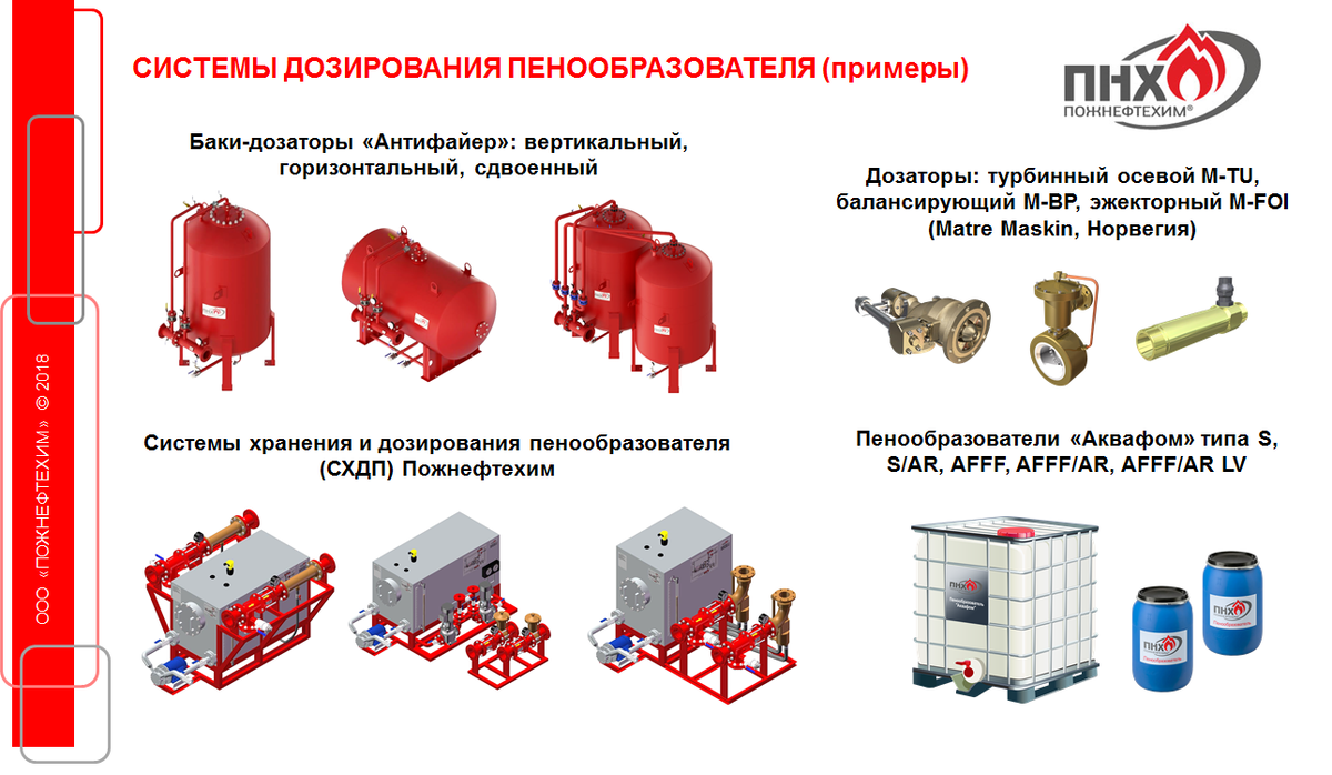 Проект пенного пожаротушения