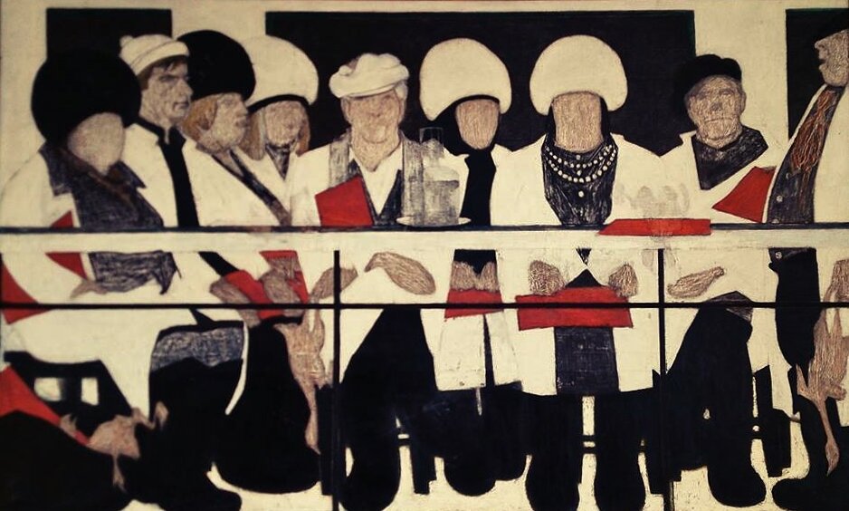 Иван Несынов "Собрание на птицефабрике" 1985 - 1991