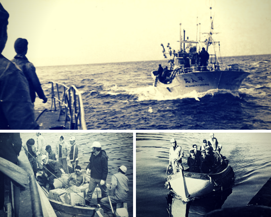 Задержание браконьеров в Охотском море.