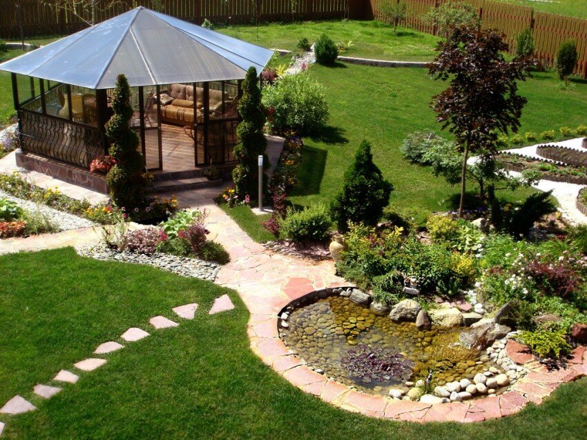 Деревенский двор: как облагородить и украсить, фото уютного дизайна