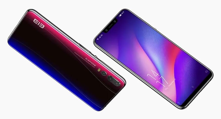 Elephone A5: дизайн и внешний вид