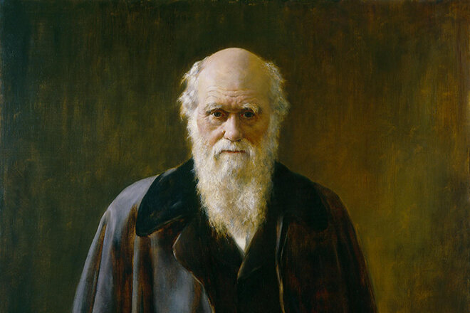 Портрет Чарльза Дарвина
