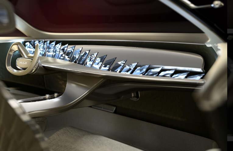 Приборная панель Kia Imagine 