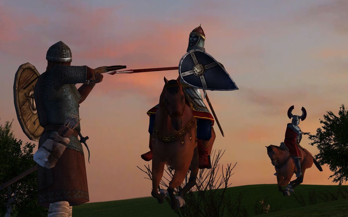 Mount blade мод русь