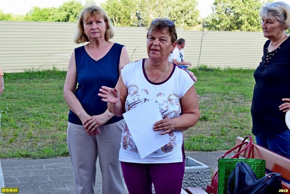 Организатор схода жителей Галина Сильман