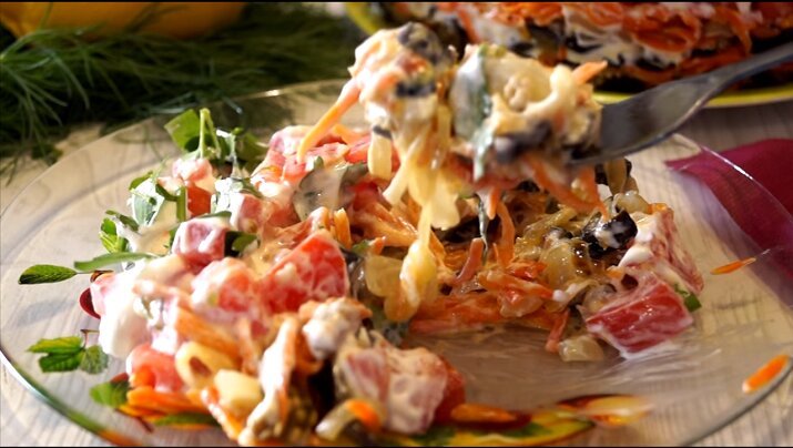 Салат «Баклажанный рай»