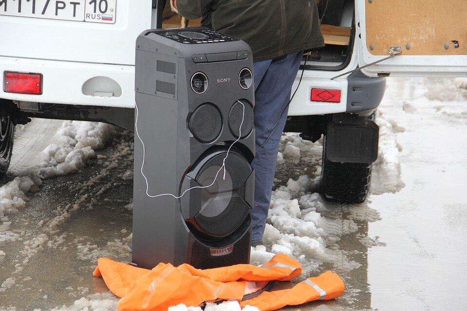 Машина позора в Карелии.