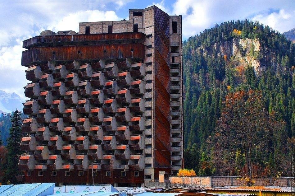 Гостиница в домбае аманауз