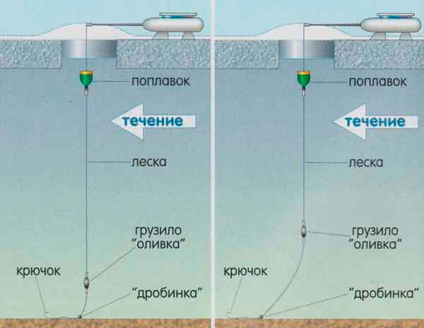 Ловля леща оснастка удочки