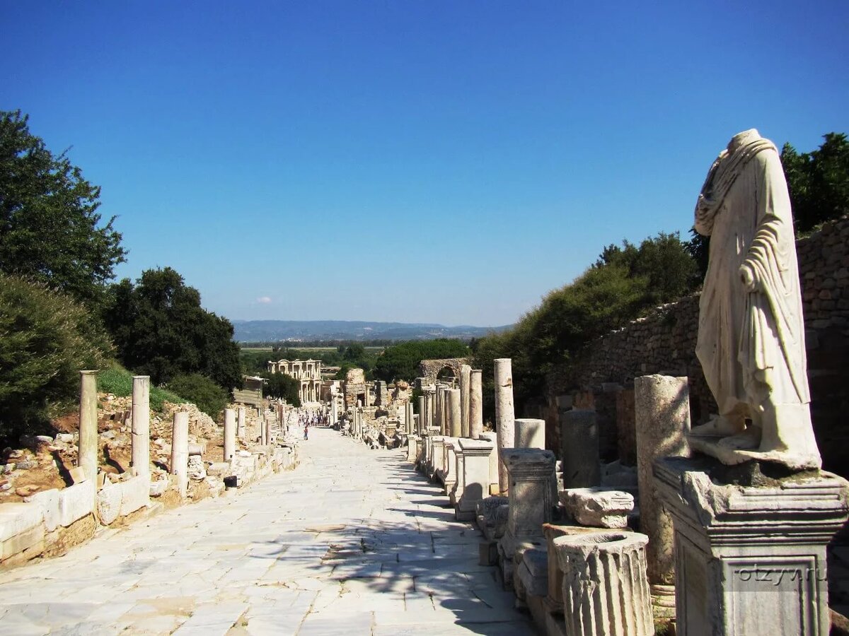 Город Эфес (на данный момент - территория Турции)