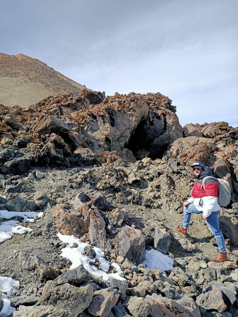 Поднимаемся к вулкану Тейде, Тенерифе, из личного архива.