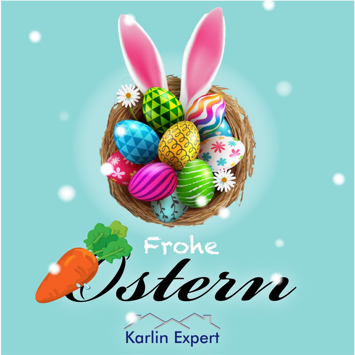 Карлин эксперт поздравляет всех с Пасхой! www.karlin-expert.com