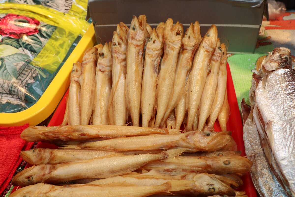 Что продают на рыбном рынке в Иркутске и Листвянке